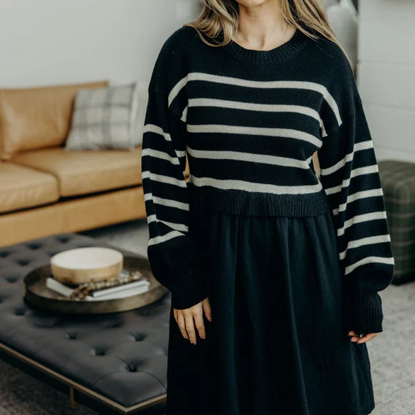 THE CAMERON DRESS - BLACK