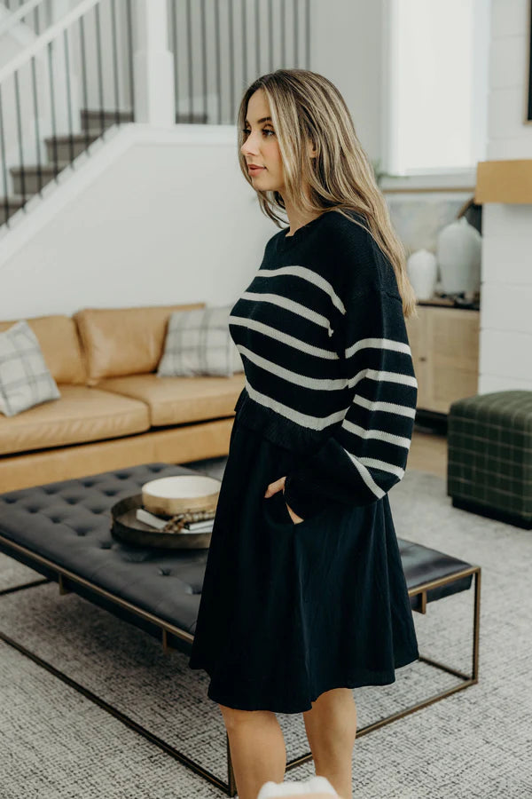 THE CAMERON DRESS - BLACK