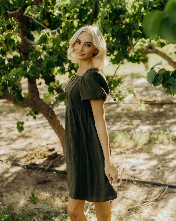 HONOR DRESS - CHIVE
