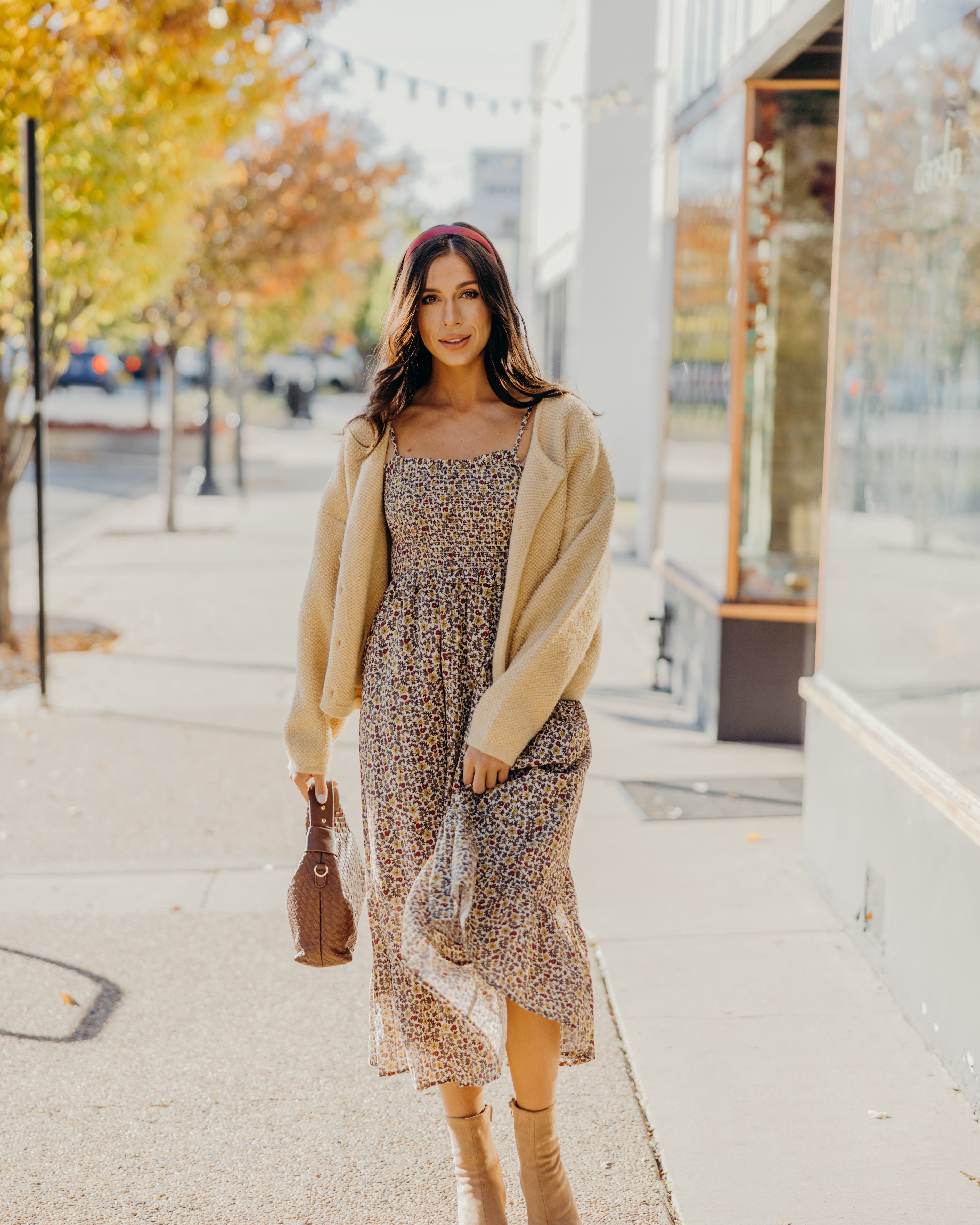 THE JONES TANK DRESS - GOLDEN HARVEST