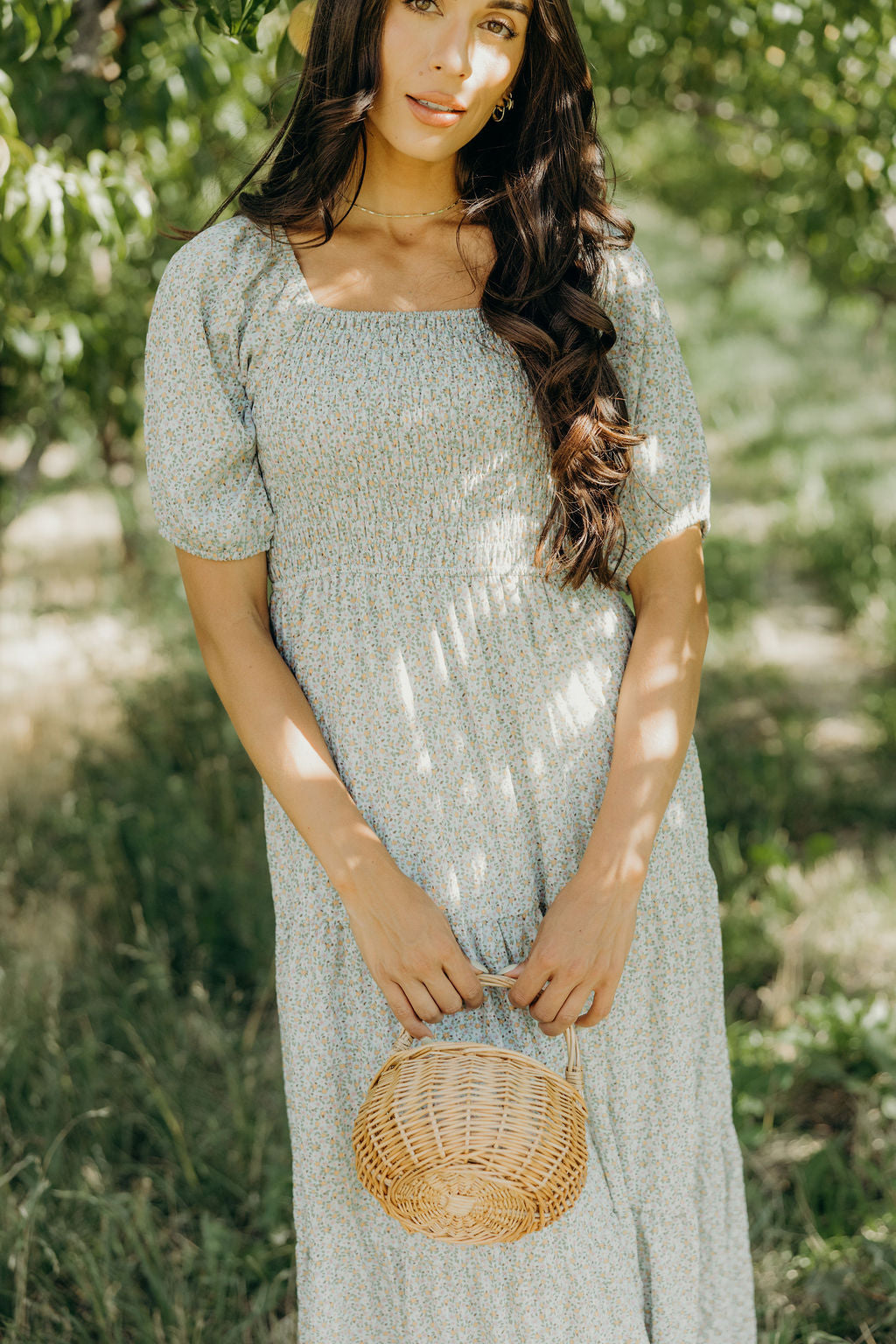 THE INDY MIDI DRESS - HONEYBLOOM