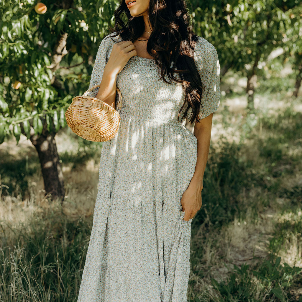 THE INDY MIDI DRESS - HONEYBLOOM