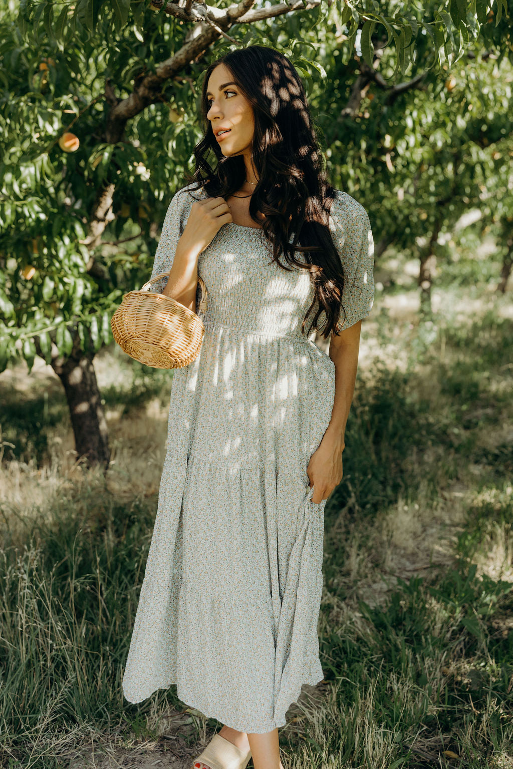 THE INDY MIDI DRESS - HONEYBLOOM