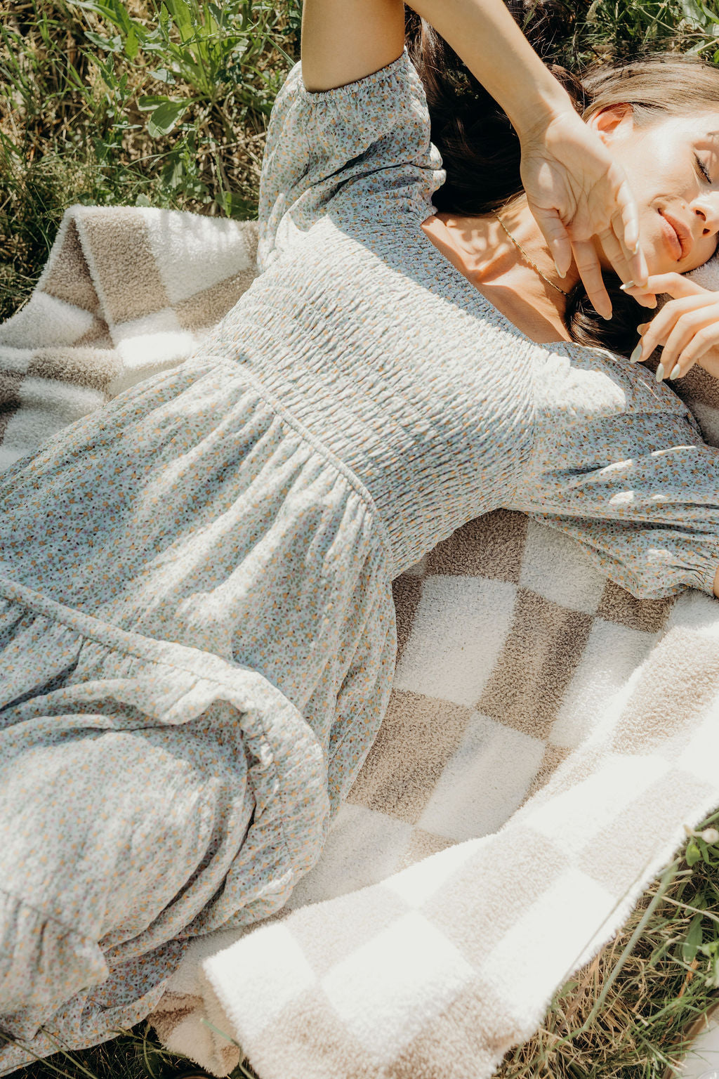 THE INDY MIDI DRESS - HONEYBLOOM