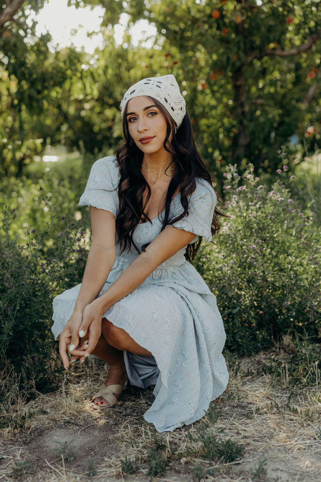 MILEY MIDI DRESS - MORNING MEADOW