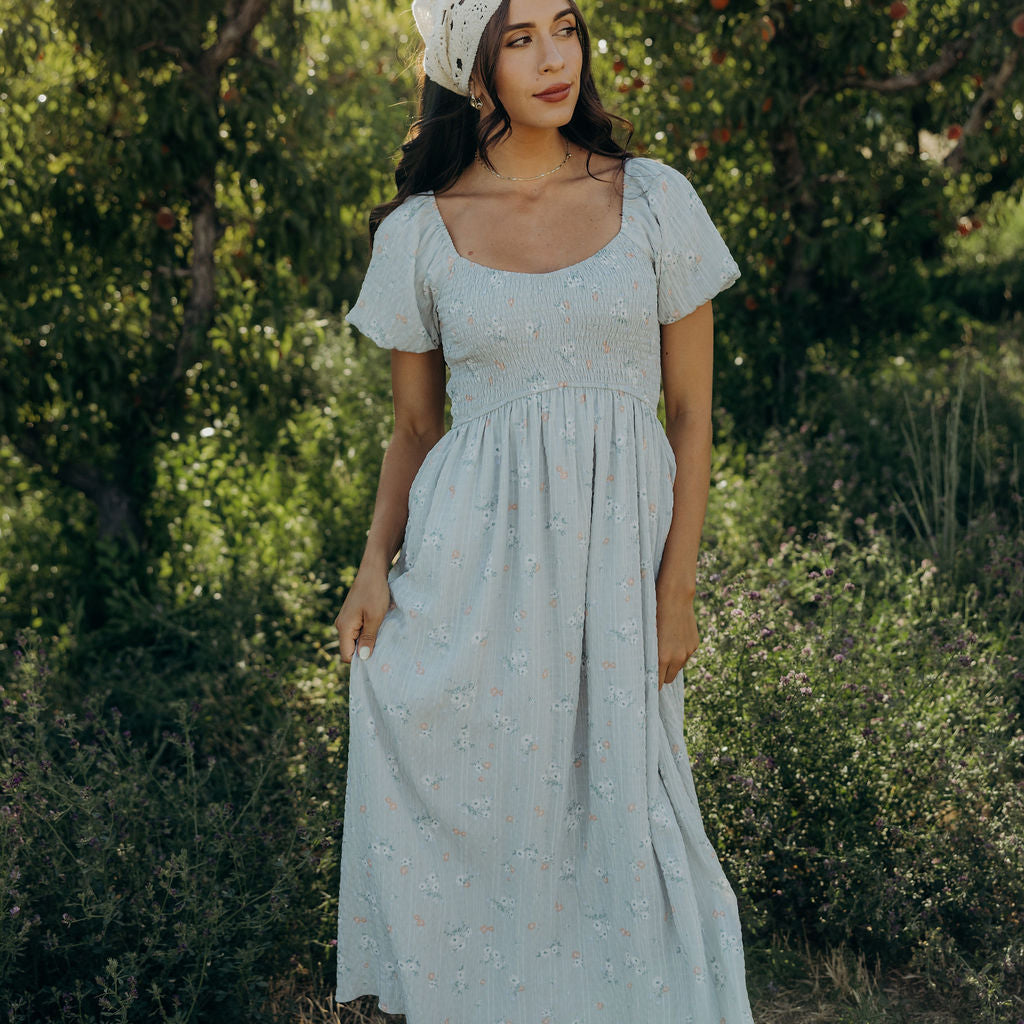 MILEY MIDI DRESS - MORNING MEADOW