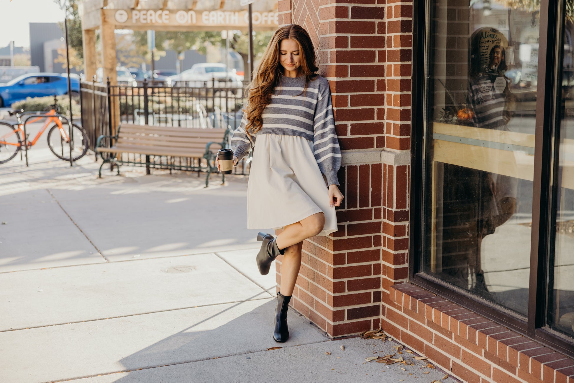 THE CAMERON DRESS - LIGHT GREY