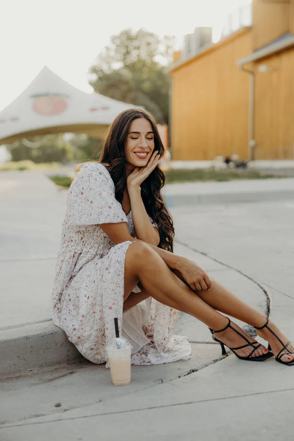 JENSEN MIDI DRESS - ROSE TINT