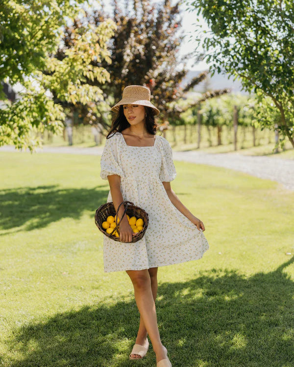 THE HAYES PRINTED DRESS - SUNNYSIDE