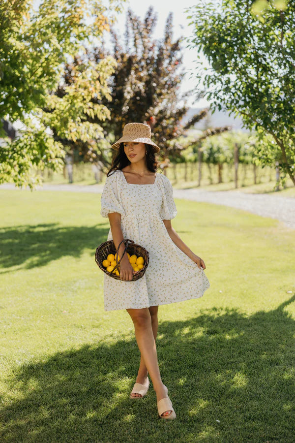 THE HAYES PRINTED DRESS - SUNNYSIDE