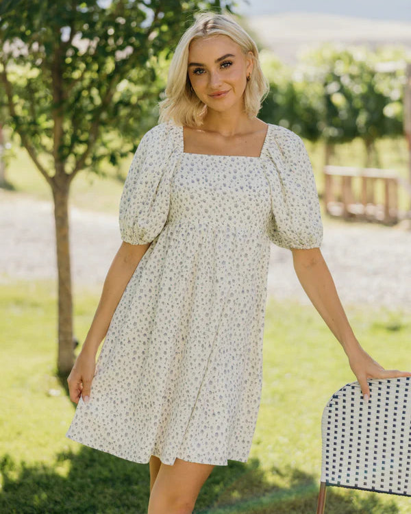 TATUM DRESS - FABLE WISTERIA