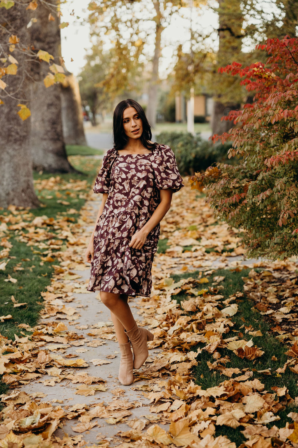 THE CLOVE DRESS - MOSAIC MEADOW