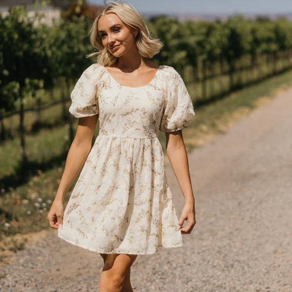 BLYTHE PRINTED DRESS - MIDSUMMER