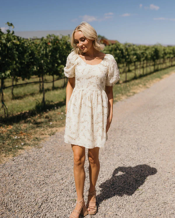 BLYTHE PRINTED DRESS - MIDSUMMER