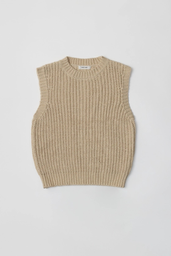 THE HAYES VEST - BEIGE