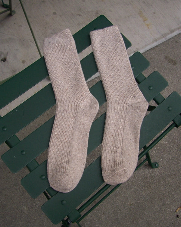 LE BON SHOPPE WINTER SPARKLE SOCKS - CHAMPAGNE