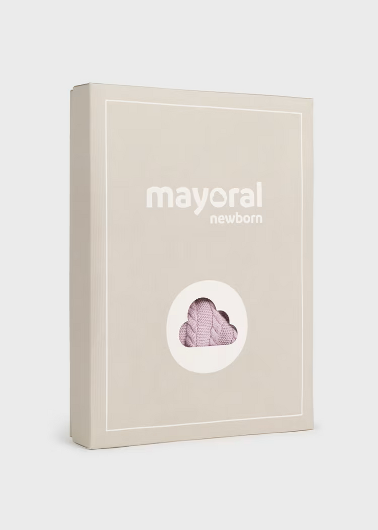 MAYORAL 3PC KNIT SET - VIOLET