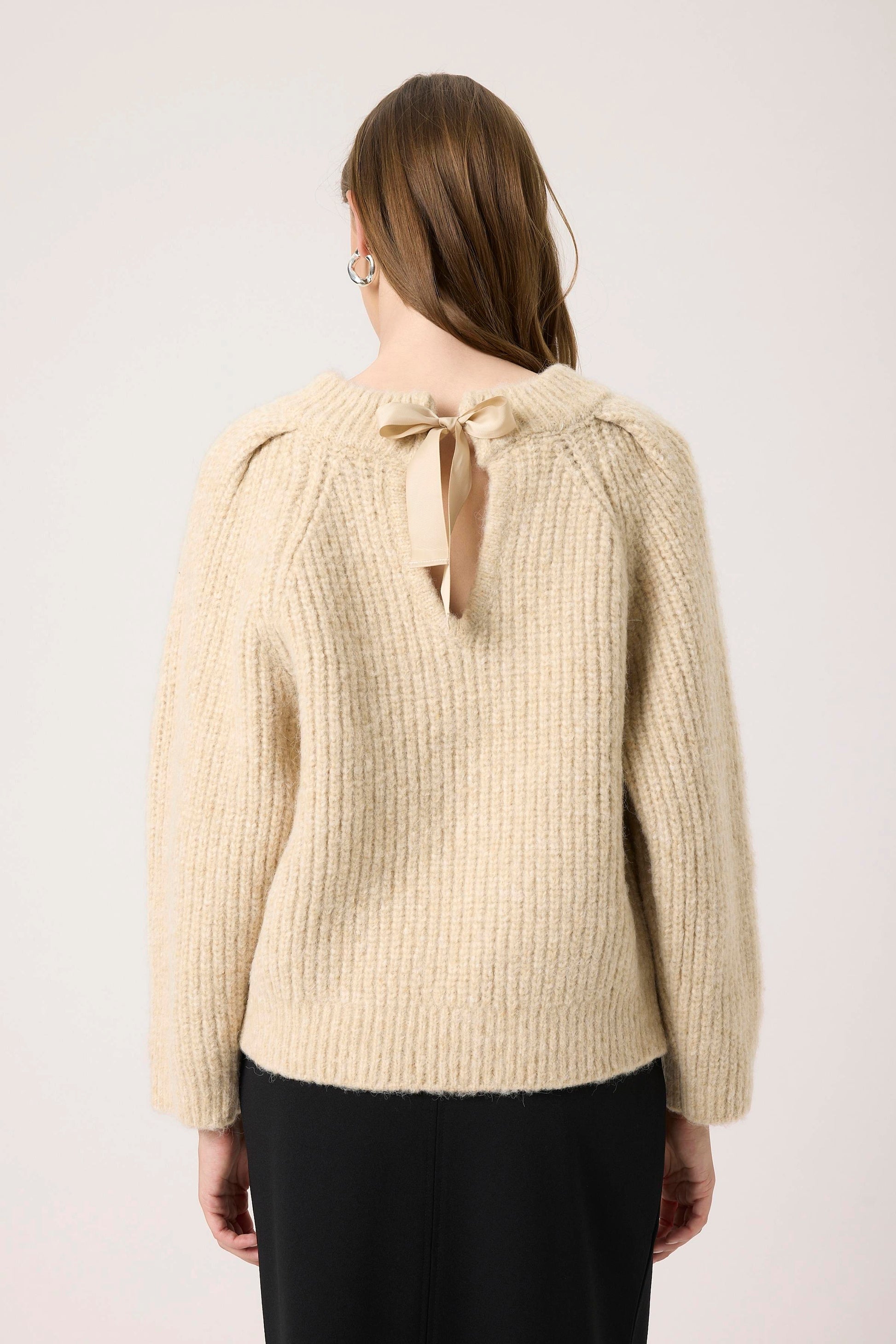 SOAKED PLEONI PULLOVER - DOESKIN MELANGE