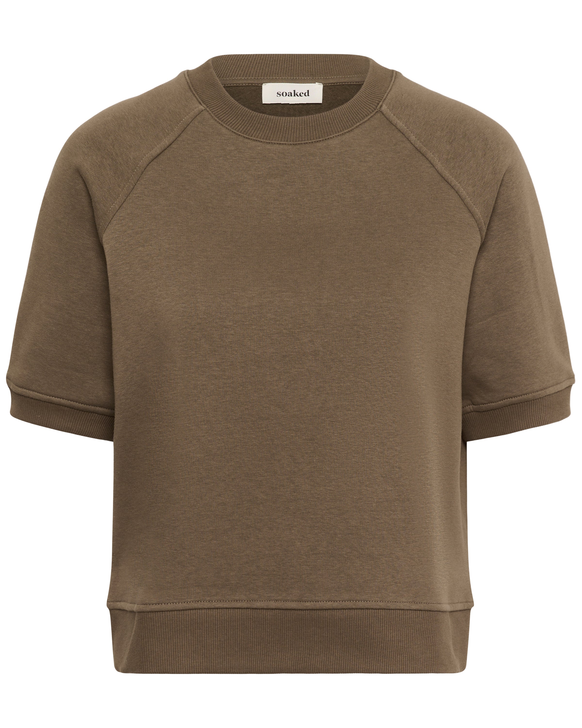 SOAKED ROLANDA SS SWEATSHIRT - BEECH
