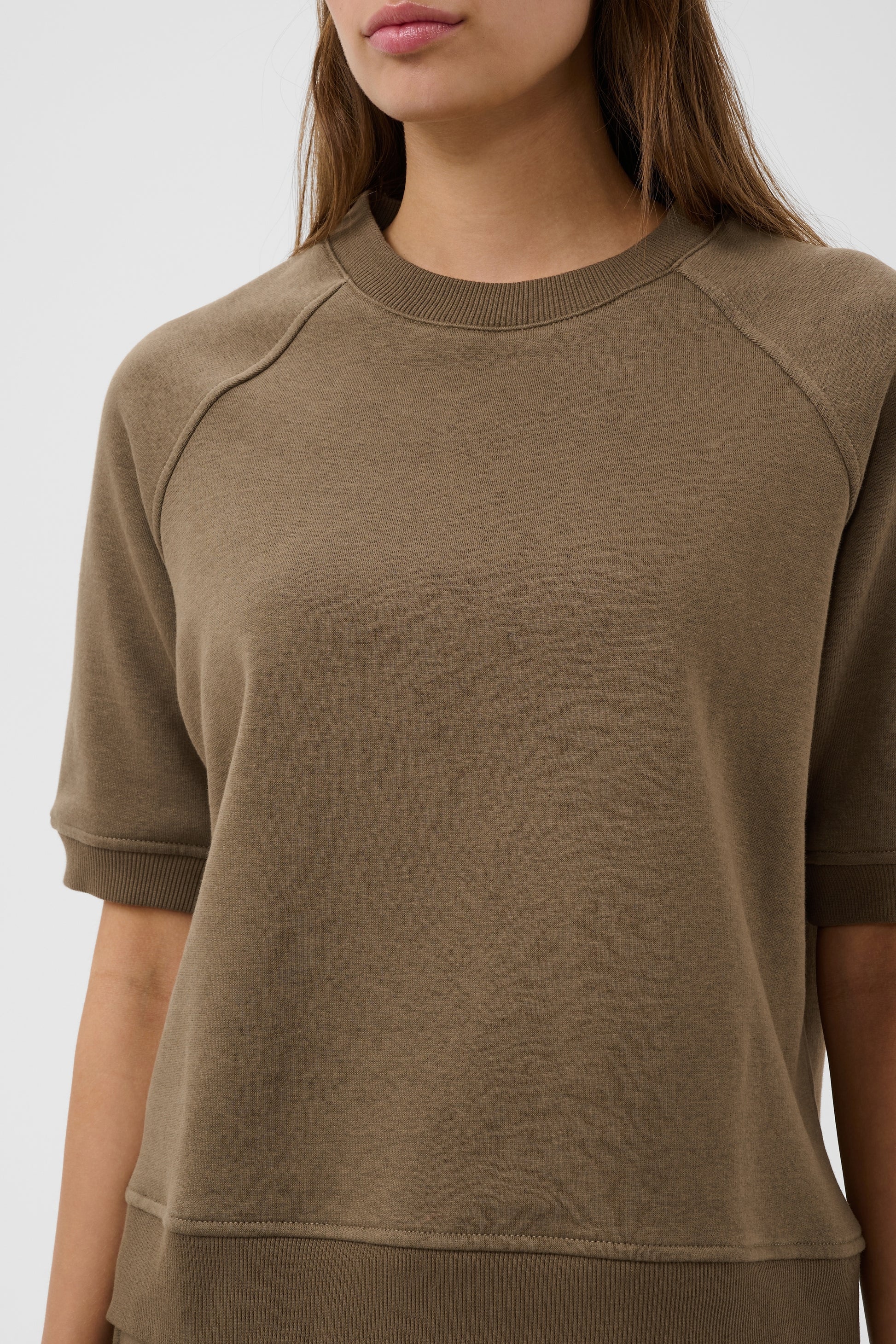 SOAKED ROLANDA SS SWEATSHIRT - BEECH
