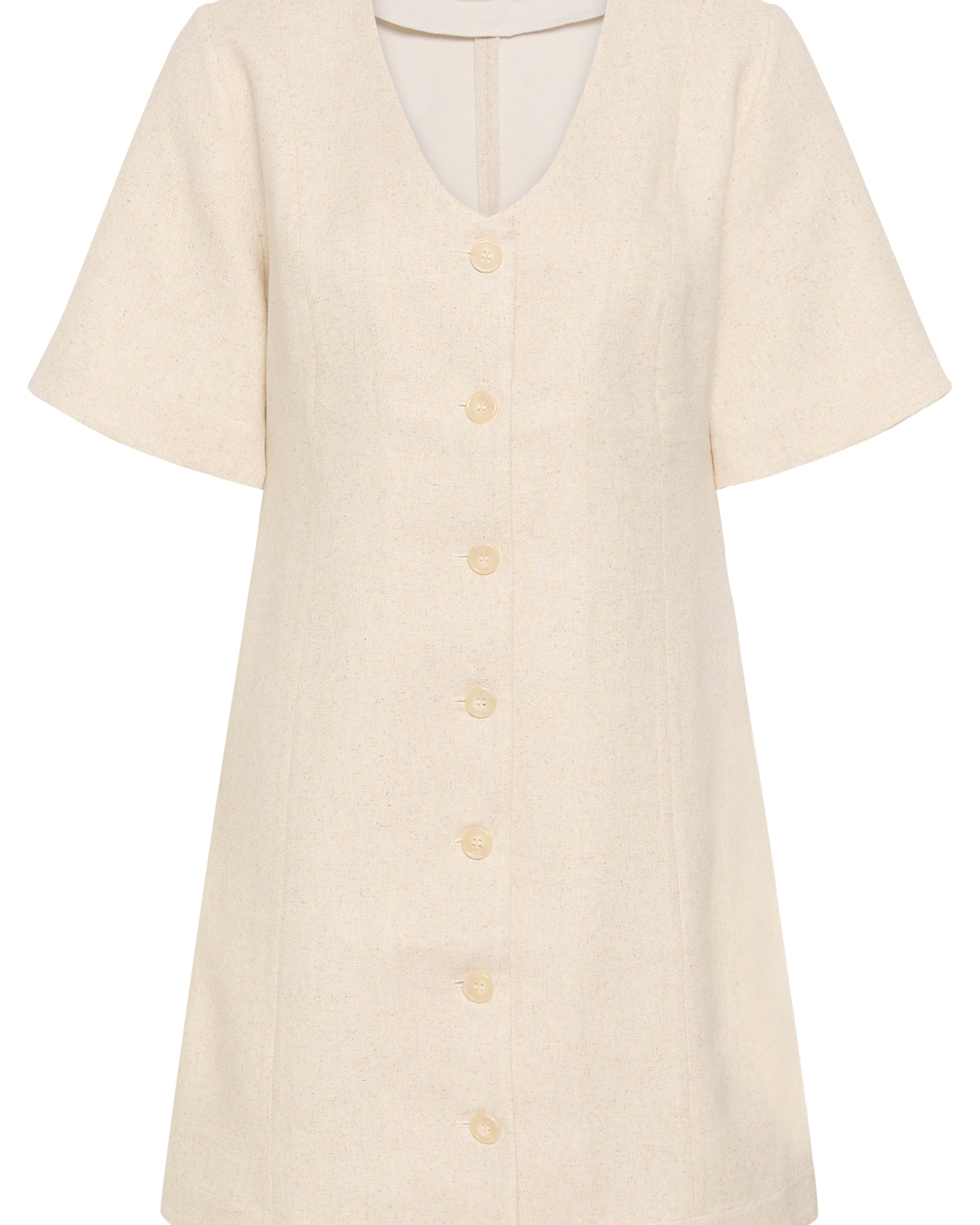 SOAKED SAMBESI DRESS - OATMEAL