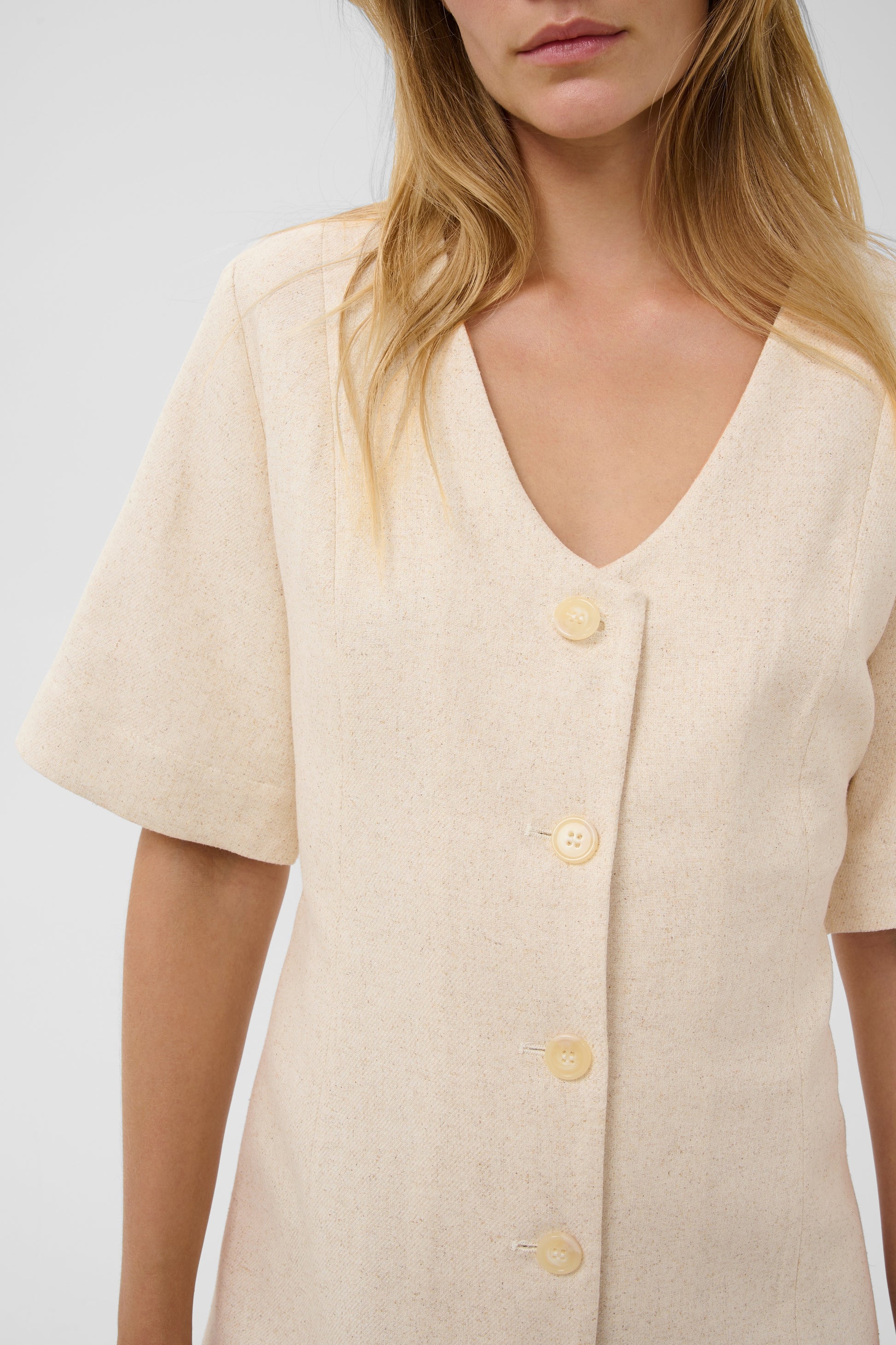 SOAKED SAMBESI DRESS - OATMEAL