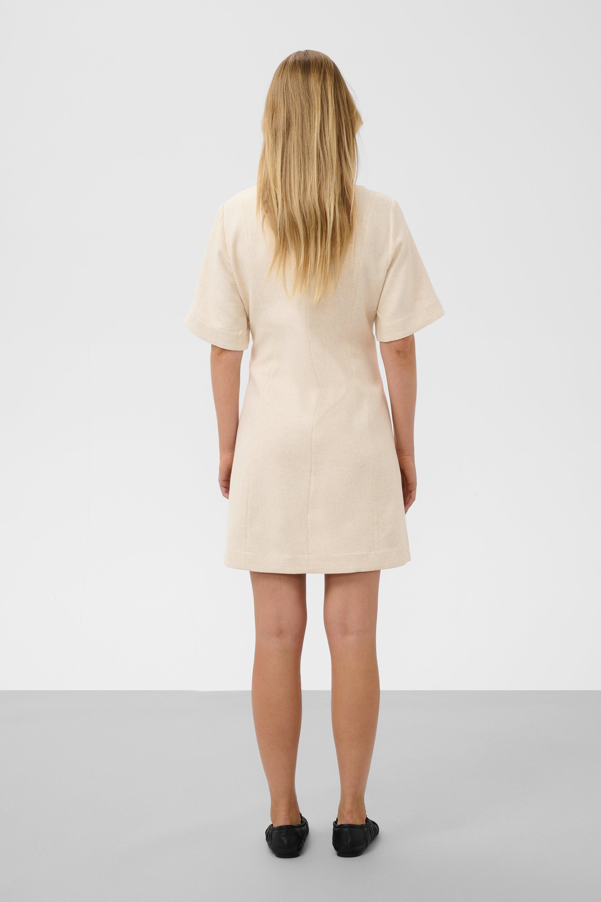 SOAKED SAMBESI DRESS - OATMEAL