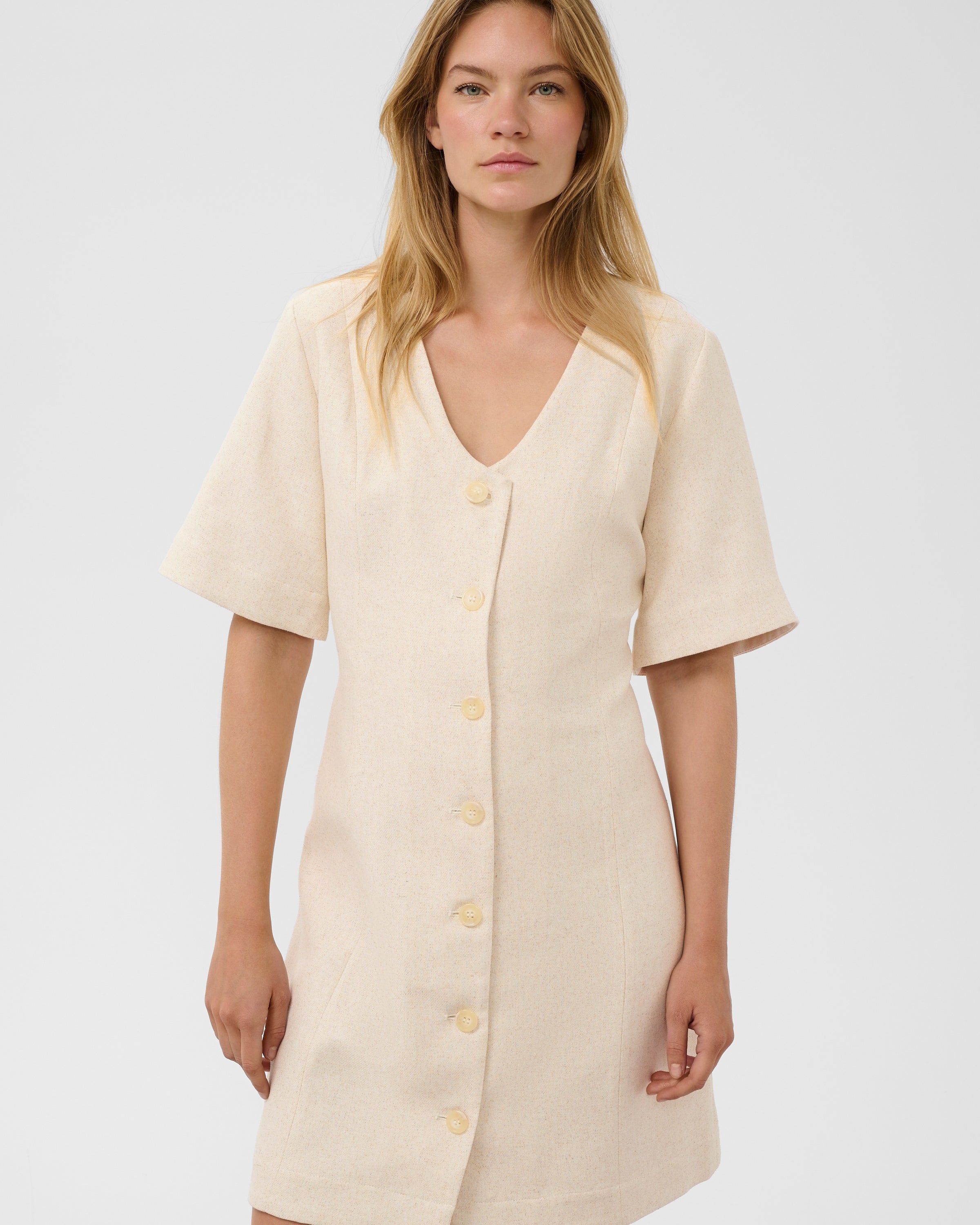 SOAKED SAMBESI DRESS - OATMEAL