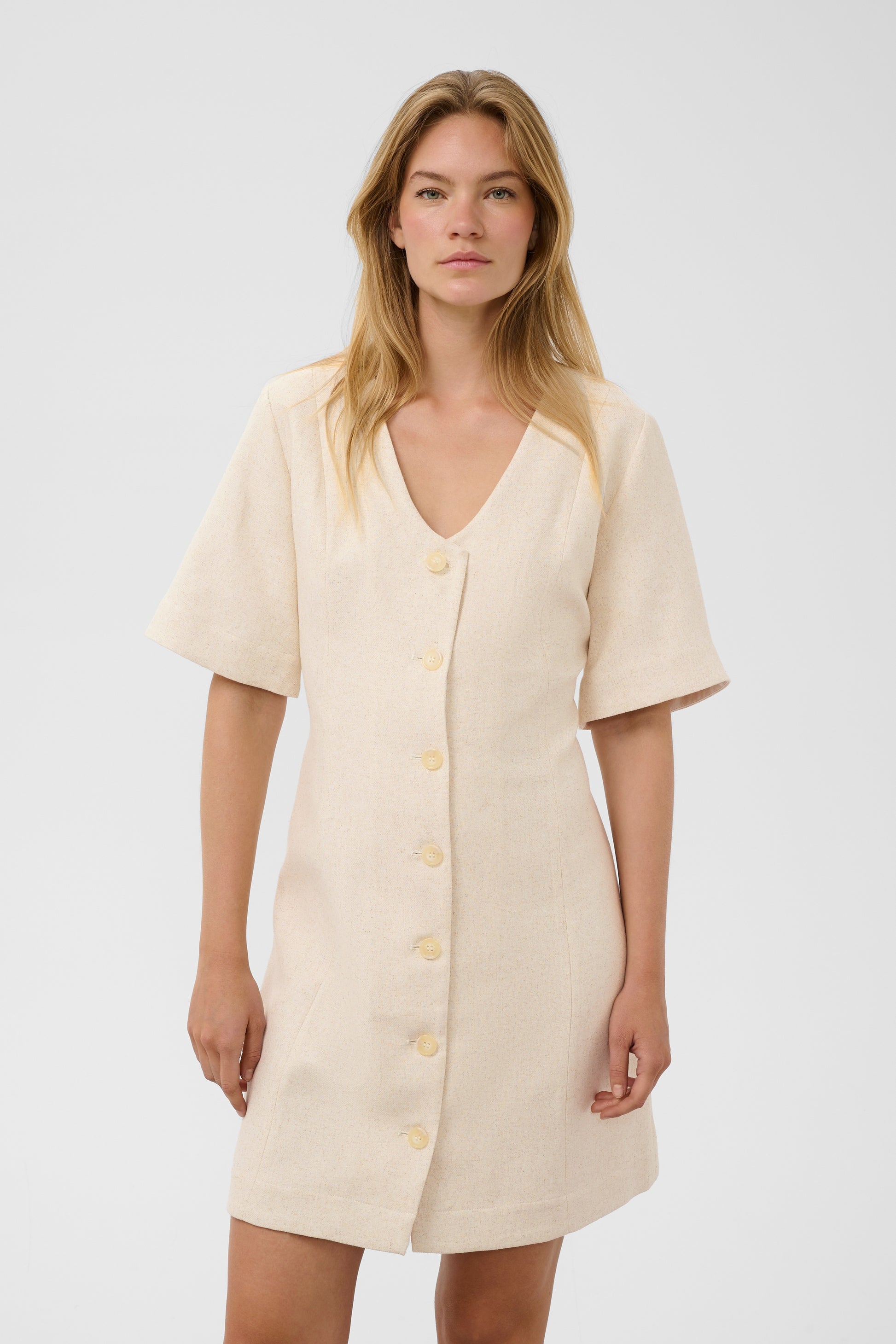 SOAKED SAMBESI DRESS - OATMEAL