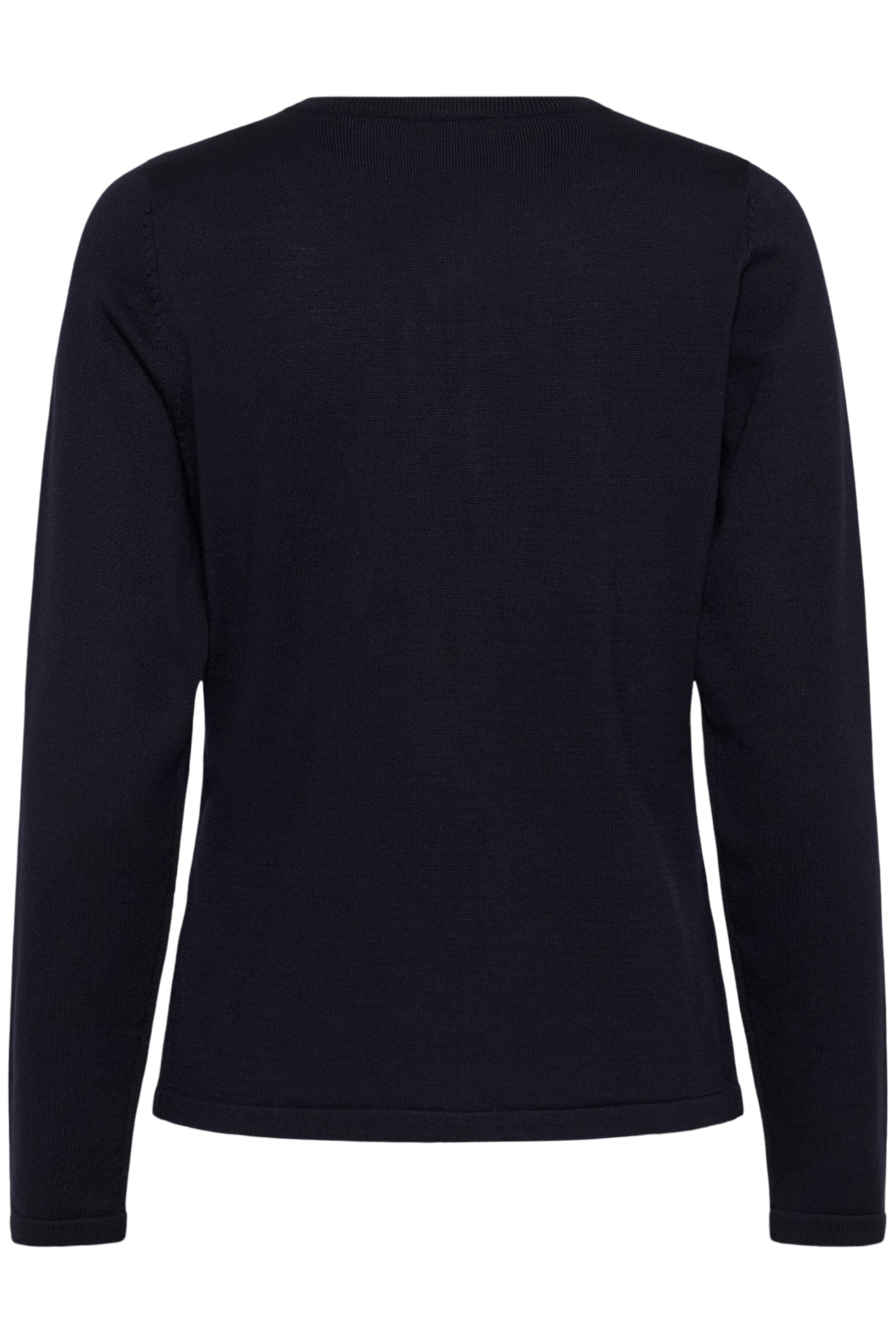 SAINT TROPEZ MILA ROUND NECK CARDIGAN - NIGHT SKY