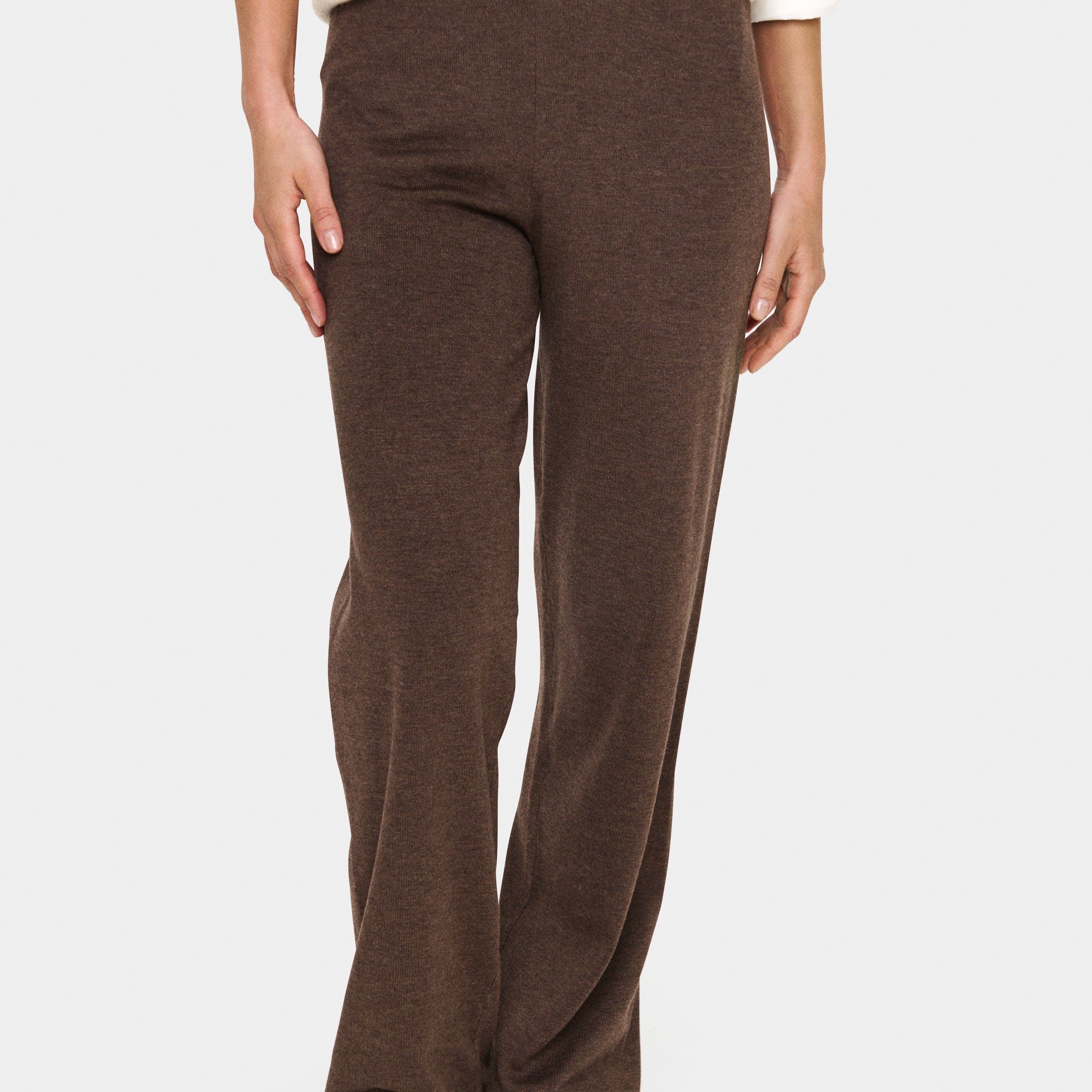 SAINT TROPEZ MILA LOOSE PANTS - FONDUE FUDGE