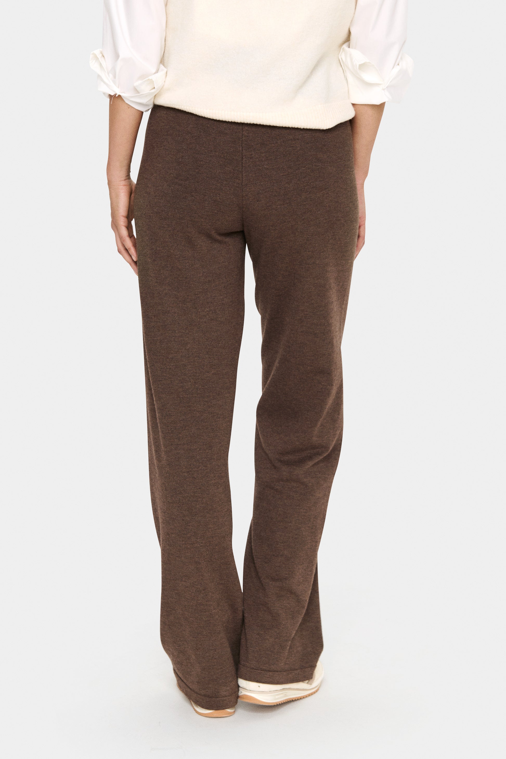 SAINT TROPEZ MILA LOOSE PANTS - FONDUE FUDGE