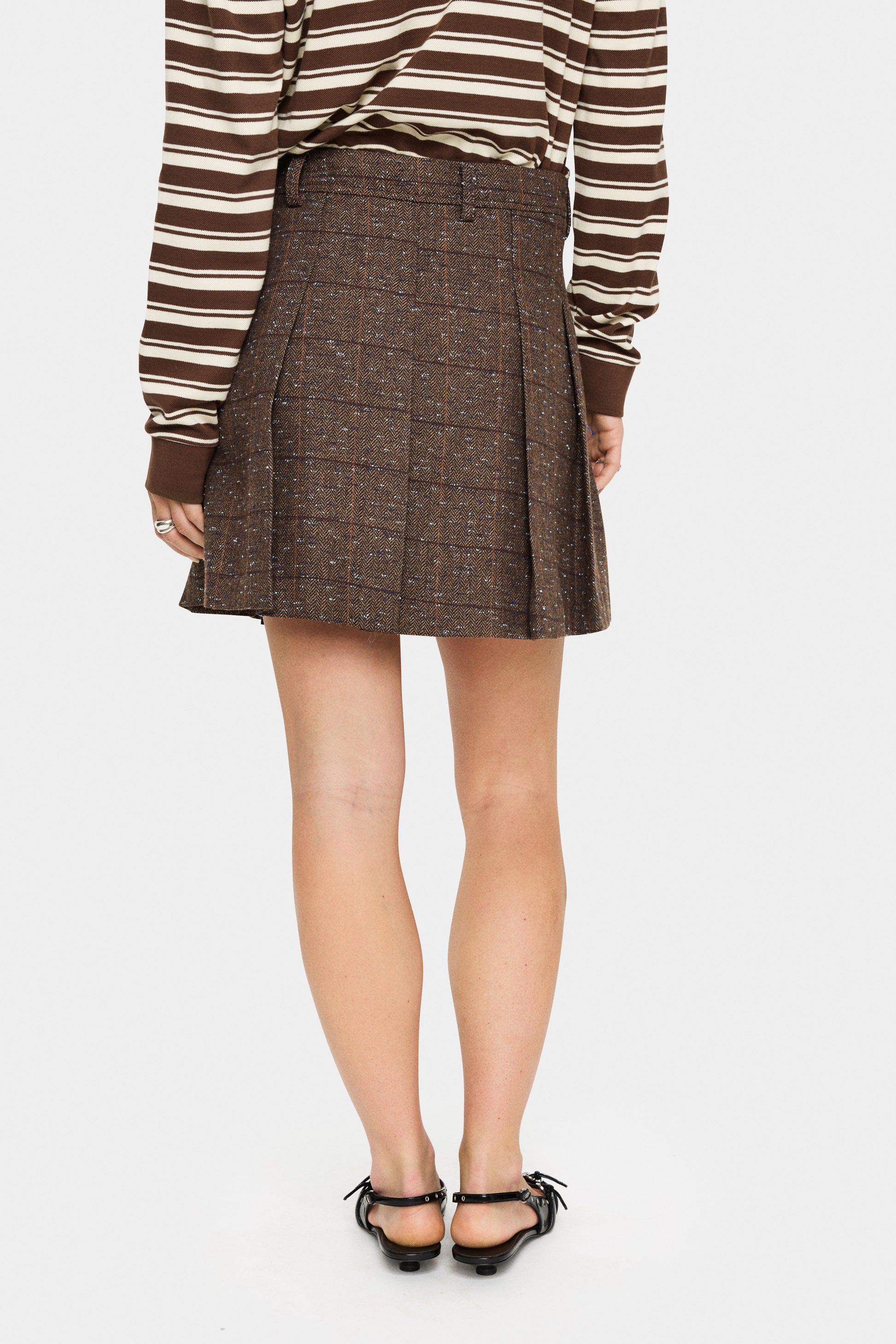 SAINT TROPEZ MARISOL SKIRT - FUDGE