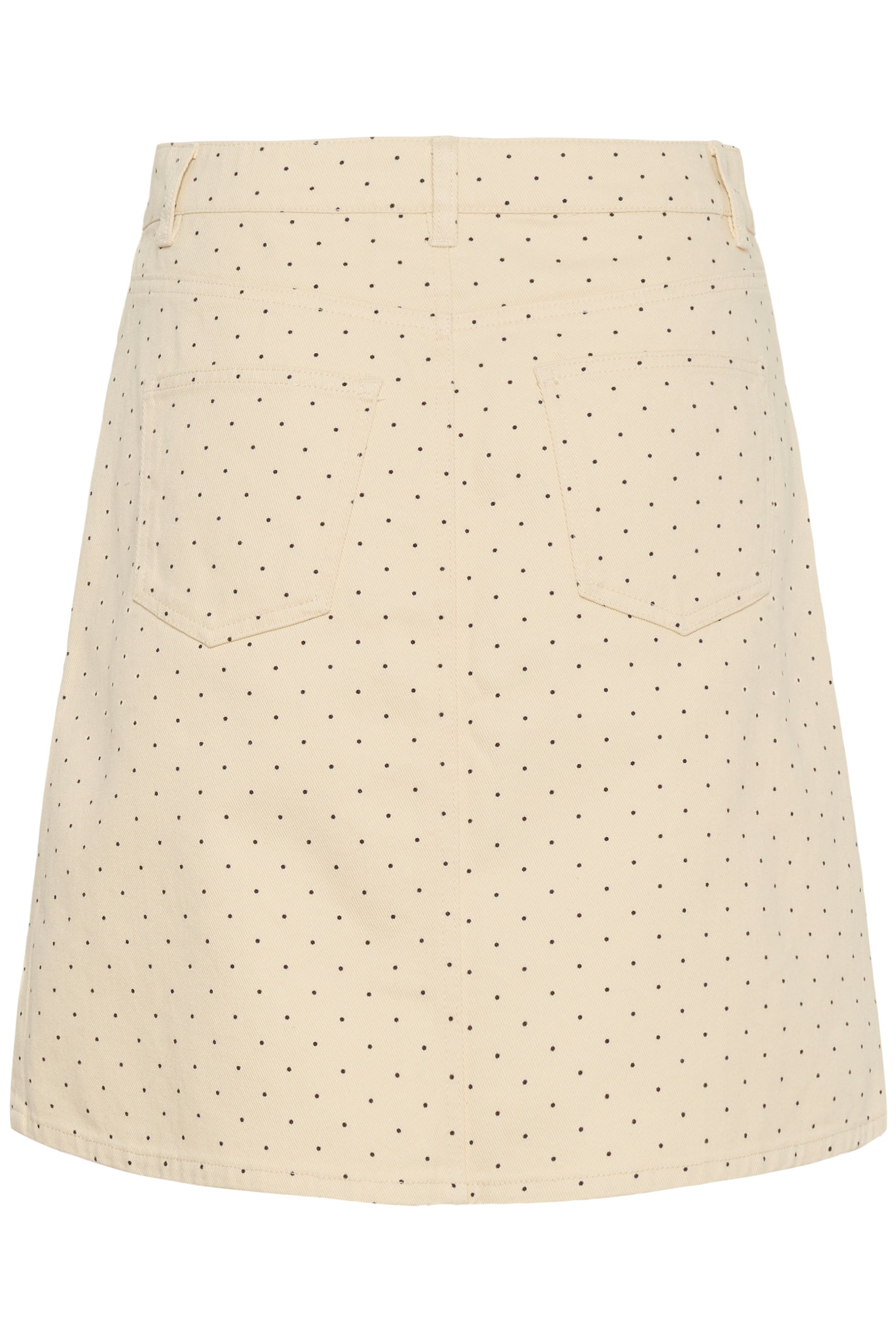 SAINT TROPEZ PATRICIA SKIRT - ICE BLACK DOT