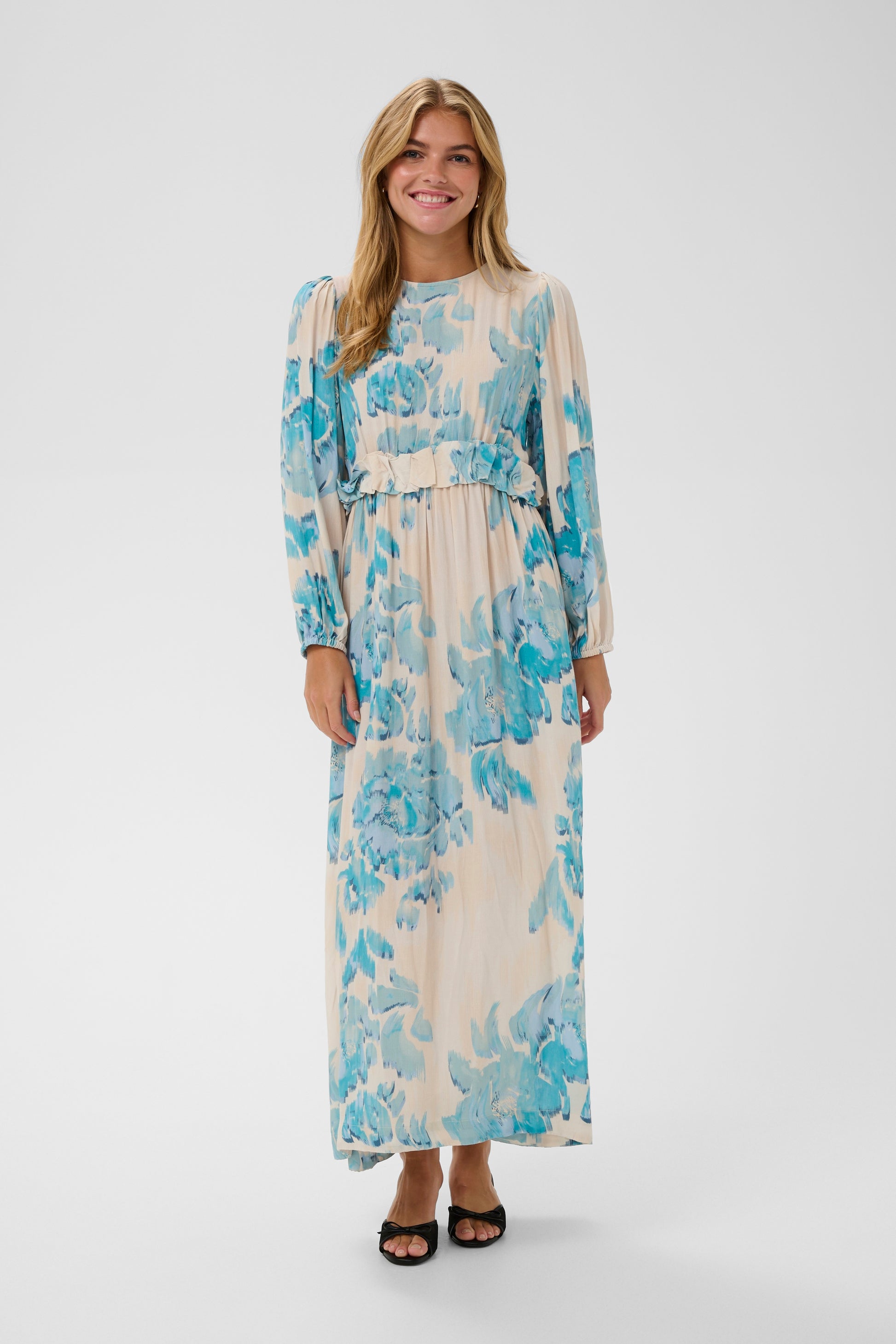 SAINT TROPEZ POLLYANA PRINTED DRESS - ALLURE