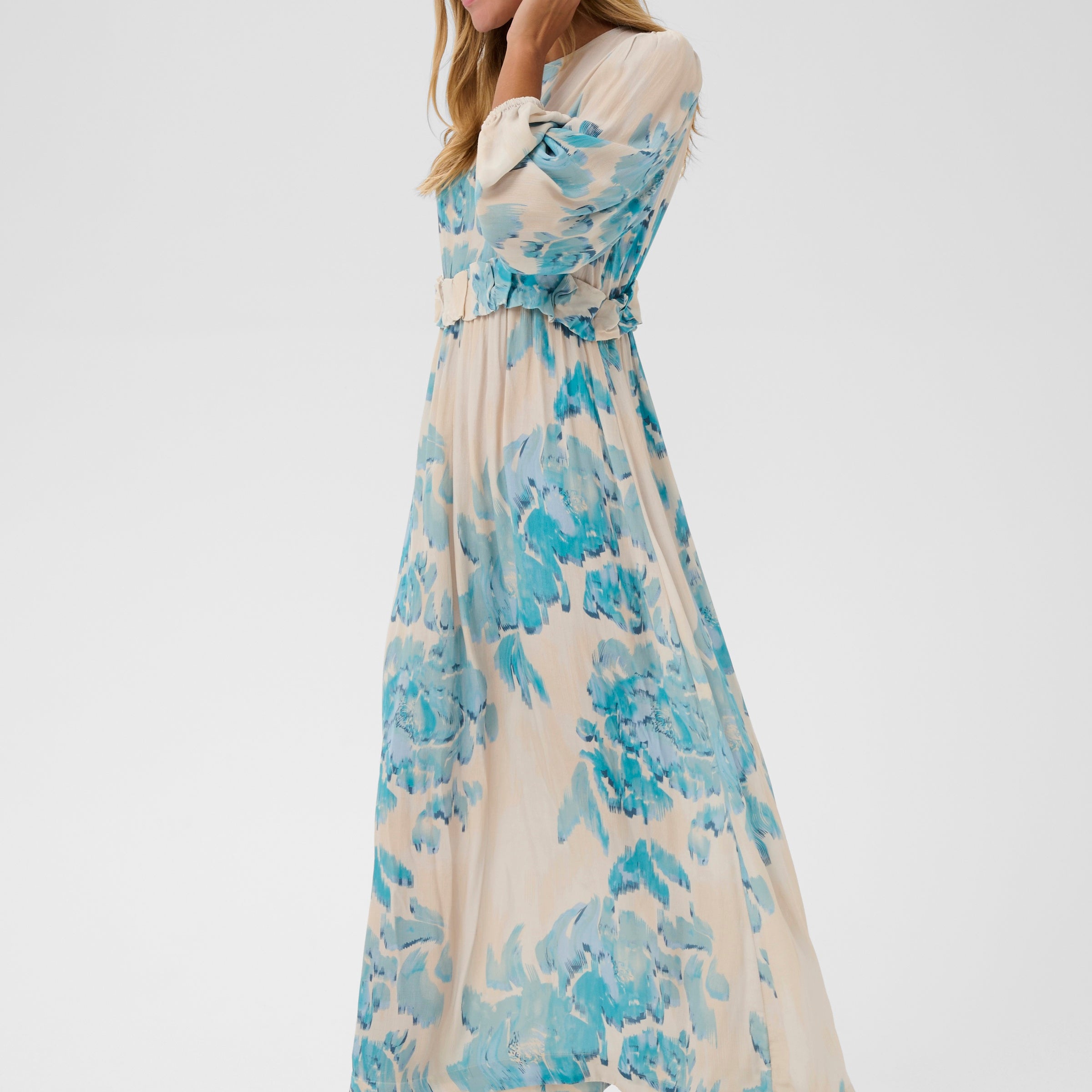 SAINT TROPEZ POLLYANA PRINTED DRESS - ALLURE