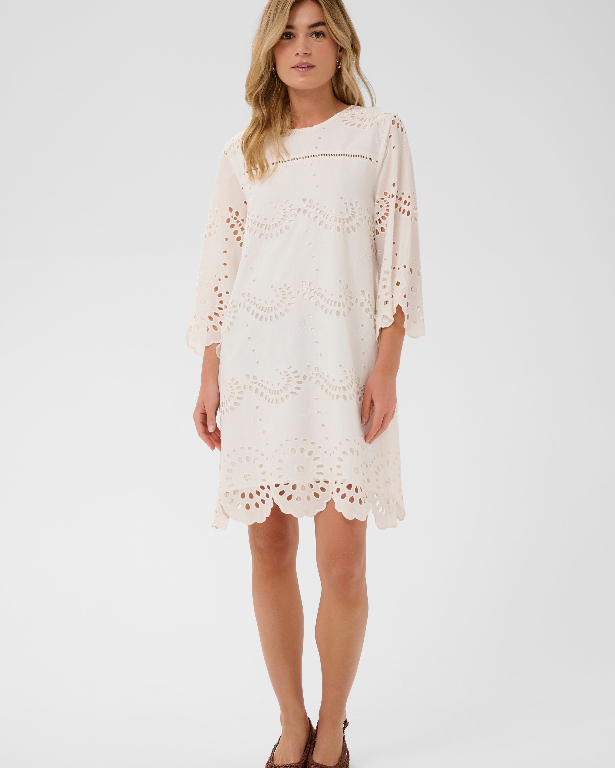 SAINT TROPEZ PILLETTE DRESS - ICE