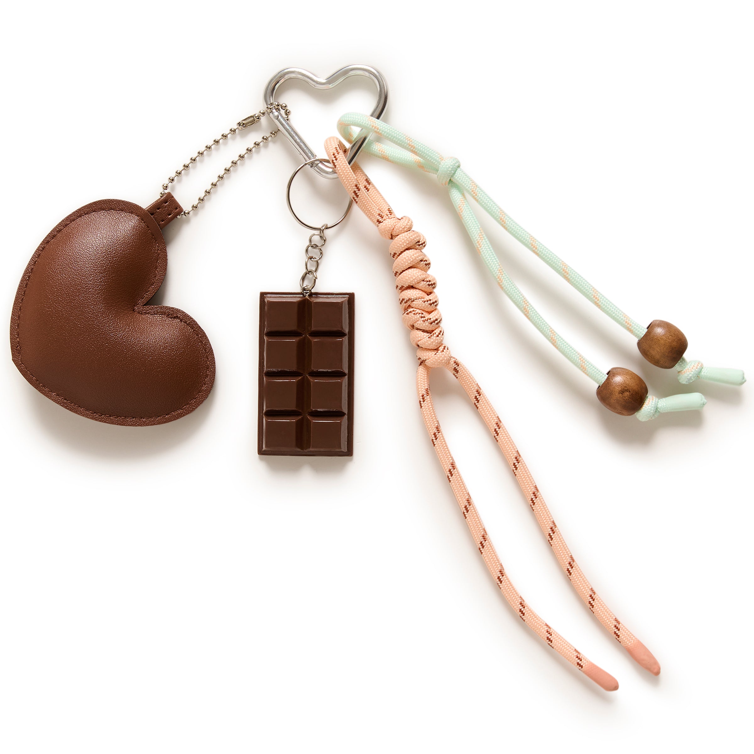 SAINT TROPEZ BAG CHARM - BROWN