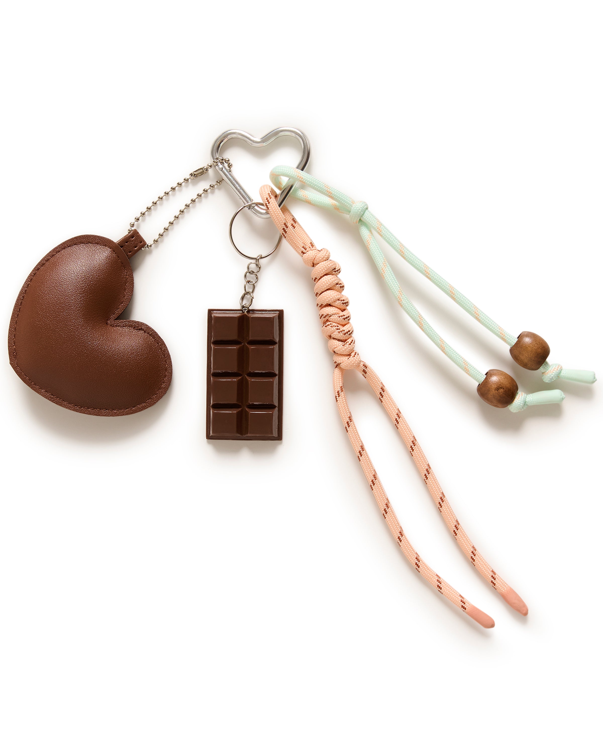 SAINT TROPEZ BAG CHARM - BROWN