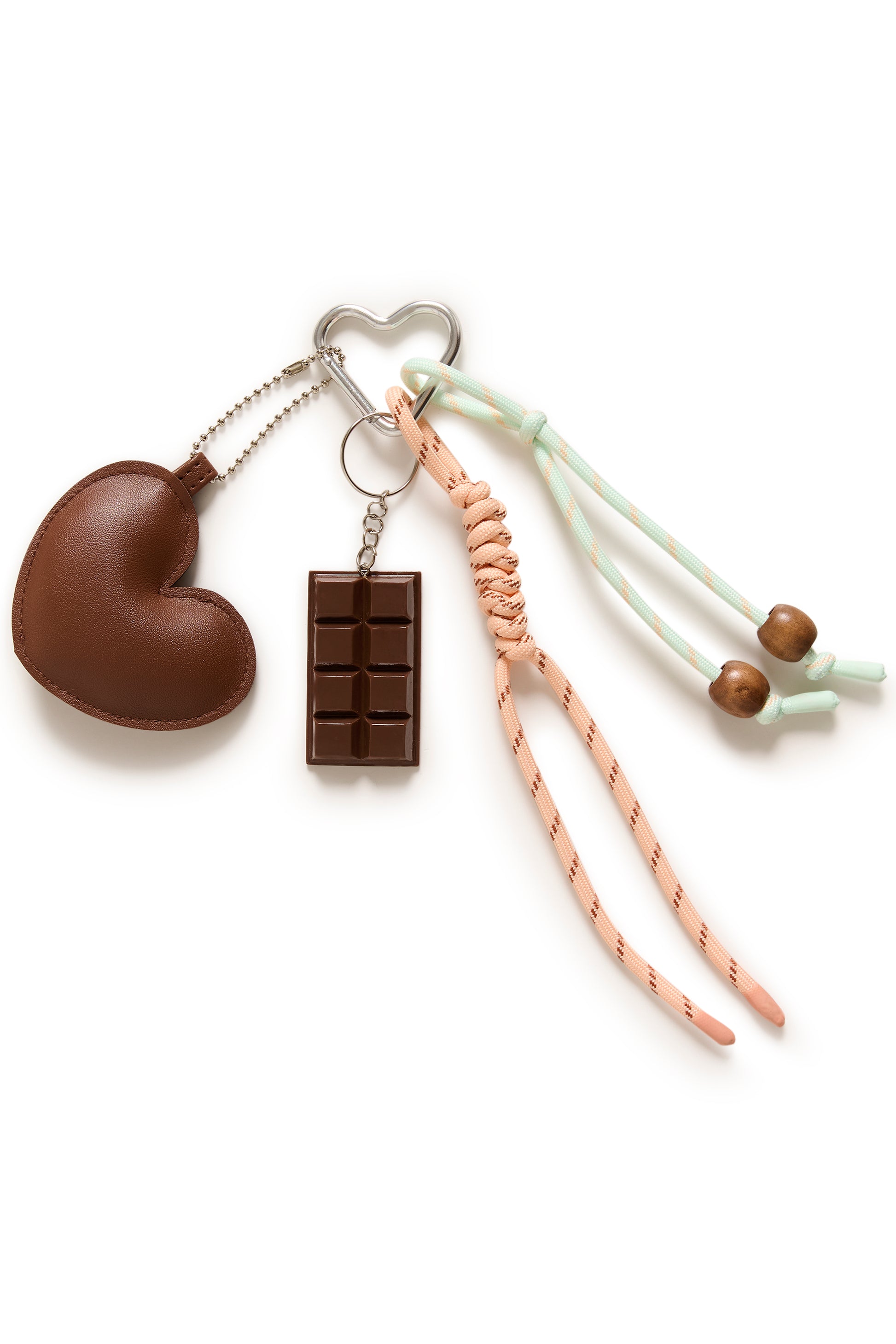 SAINT TROPEZ BAG CHARM - BROWN