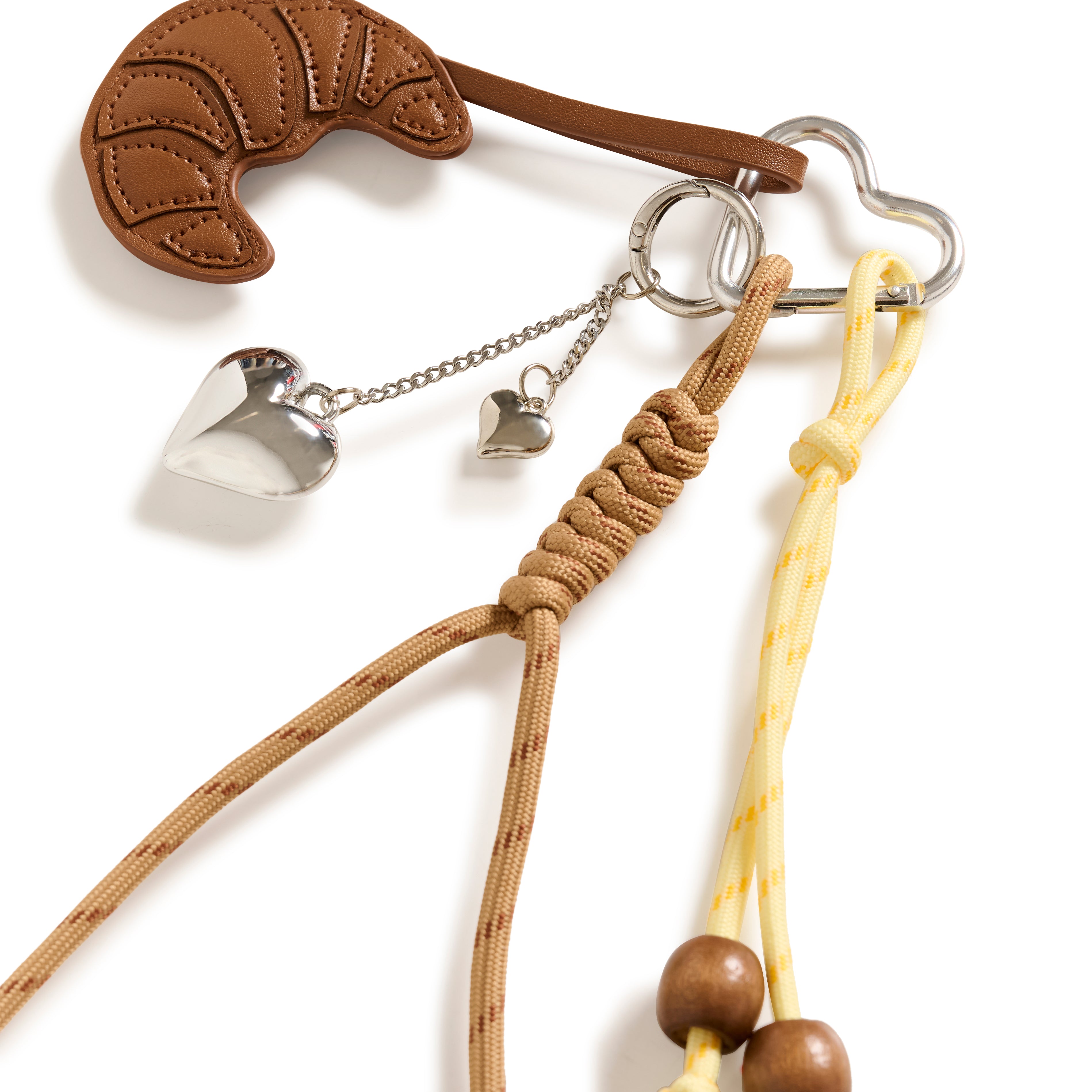 SAINT TROPEZ BAG CHARM - YELLOW