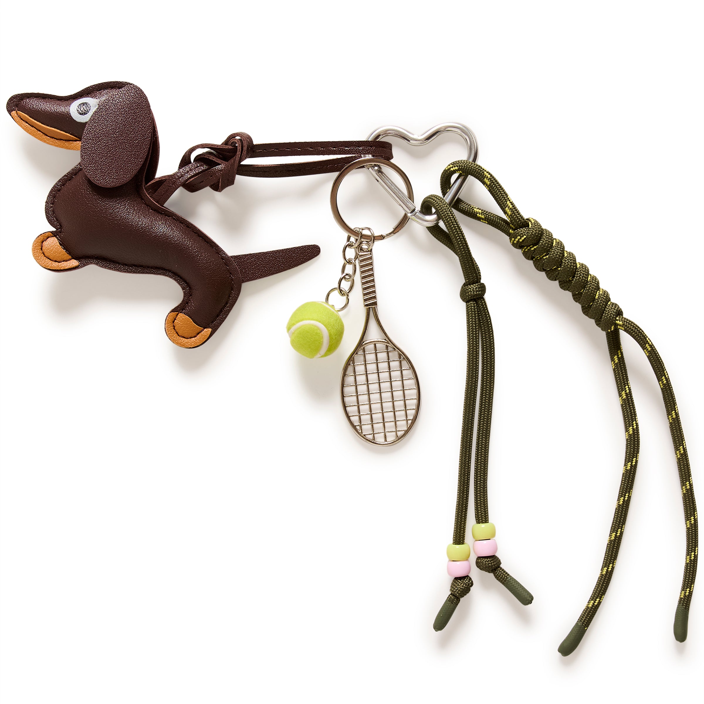 SAINT TROPEZ BAG CHARM - GREEN