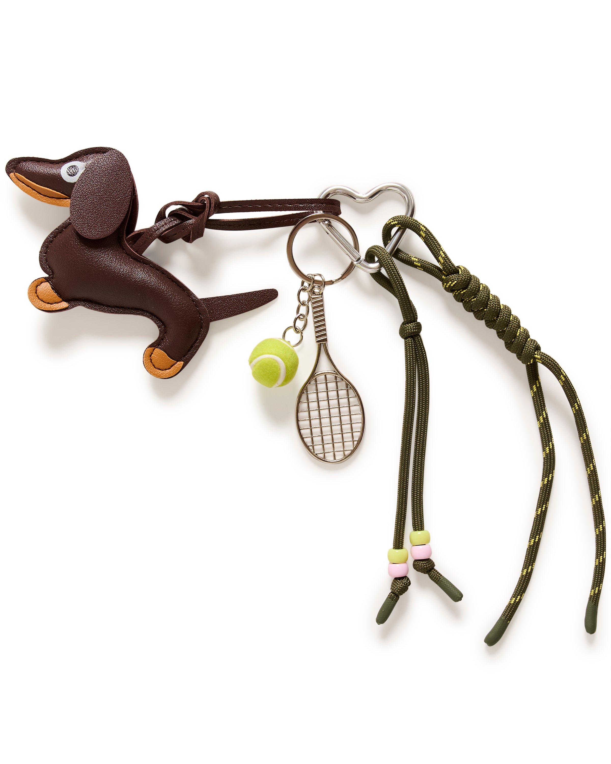 SAINT TROPEZ BAG CHARM - GREEN