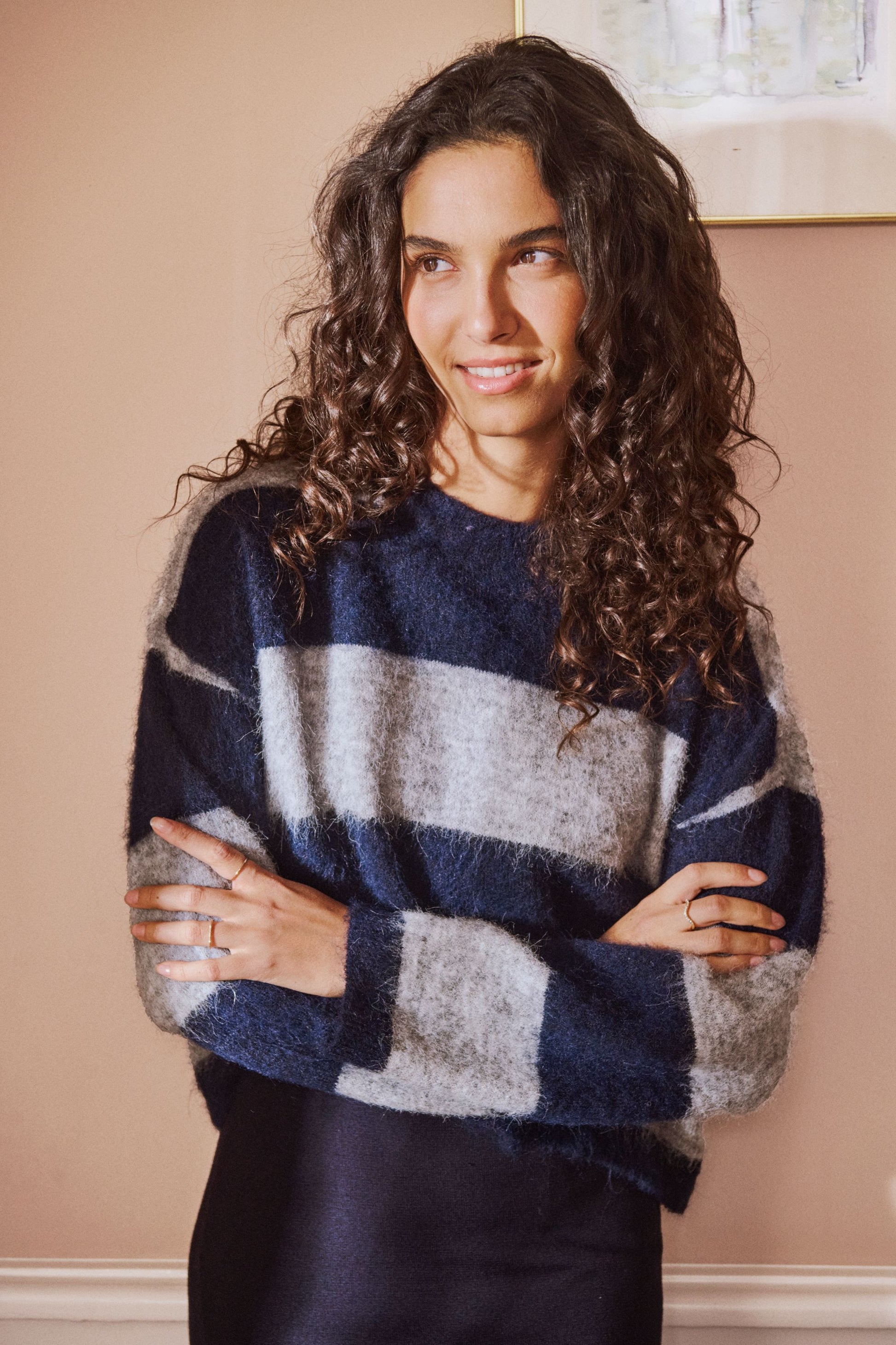 SAINT TROPEZ TAYZIE PULLOVER - PEACOAT