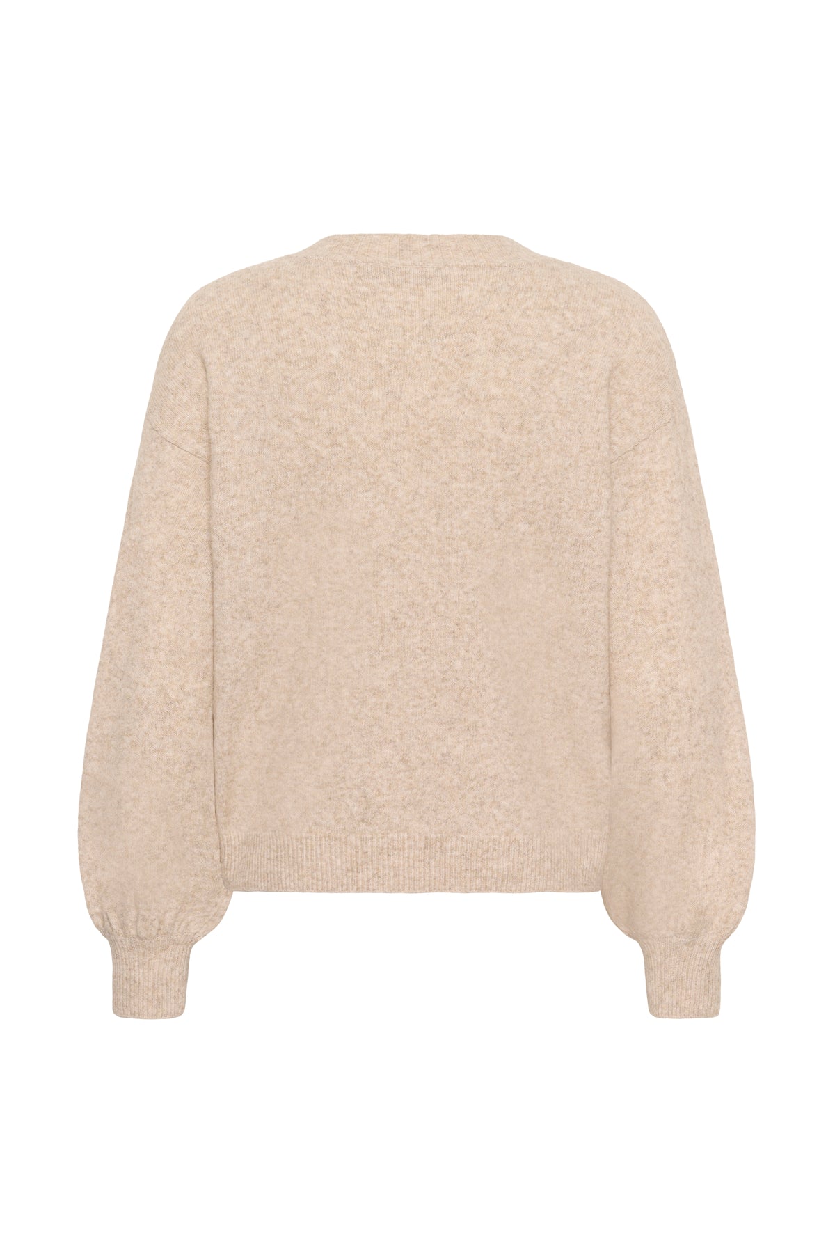 SAINT TROPEZ TITIA PULLOVER - CREME MELANGE
