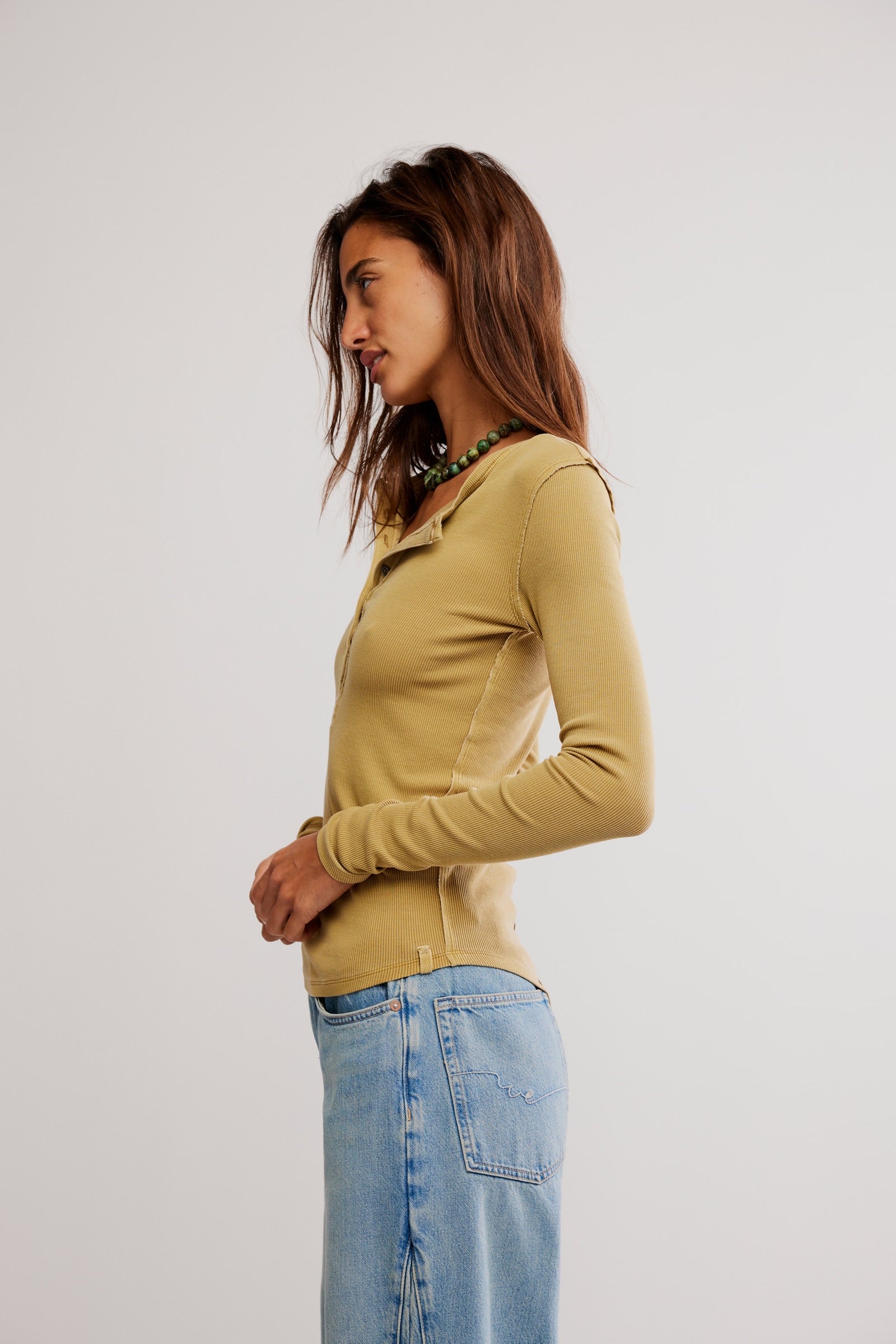 FREE PEOPLE JAMIE HENLEY - DRIED TOBACCO