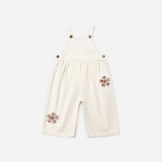 RYLEE + CRU WIDE LEG OVERALL - DAISY PATCHES