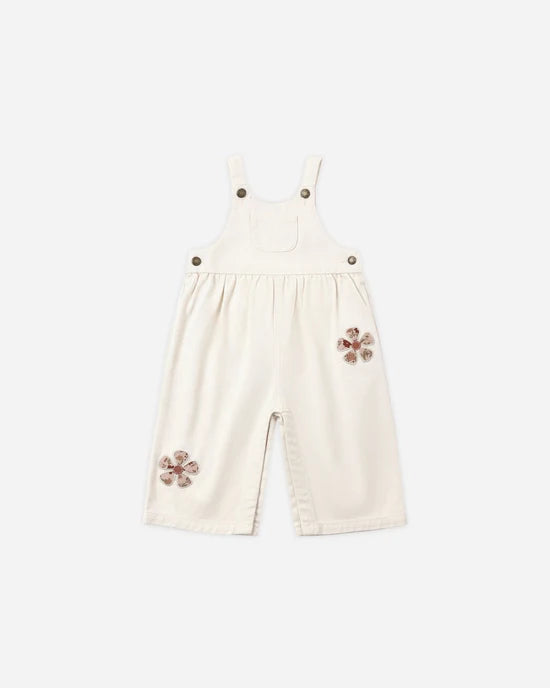 RYLEE + CRU WIDE LEG OVERALL - DAISY PATCHES