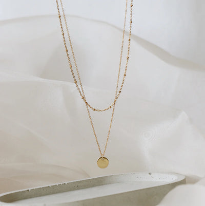 DUO NECKLACE - GOLD