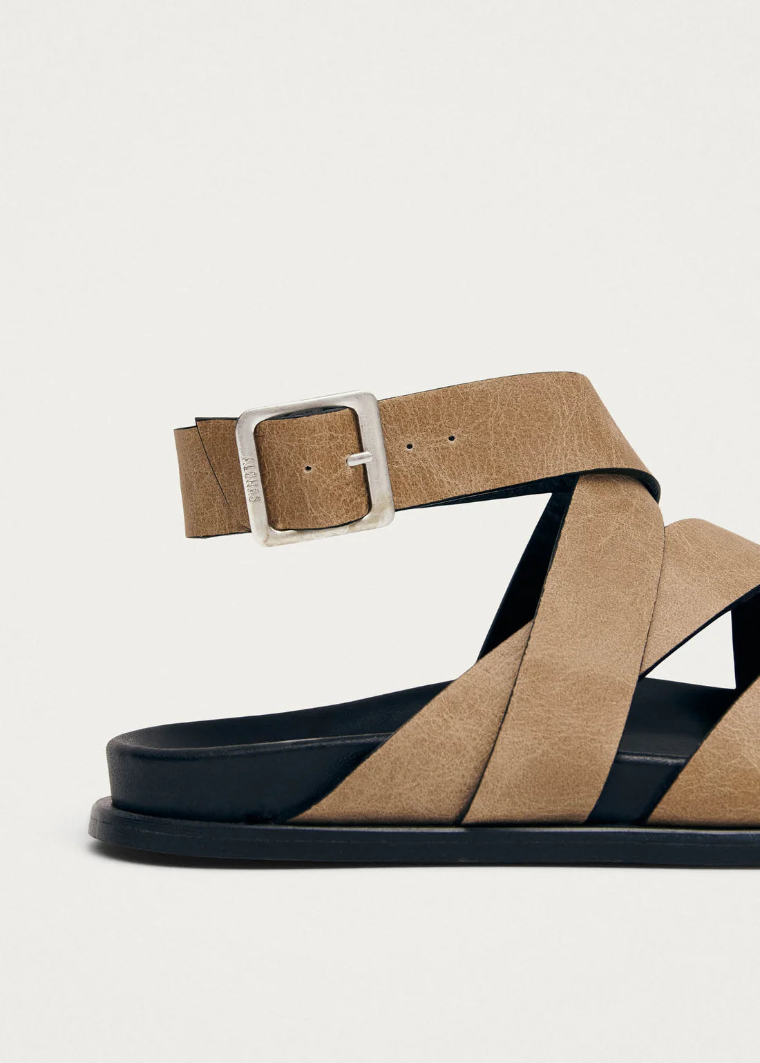 ALOHAS TIDE VINTAGE LEATHER SANDALS - VINTAGE BEIGE